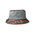 Хлопок Twill Леди Sun Hat Ведро Hat с обычной печатью (U0053)